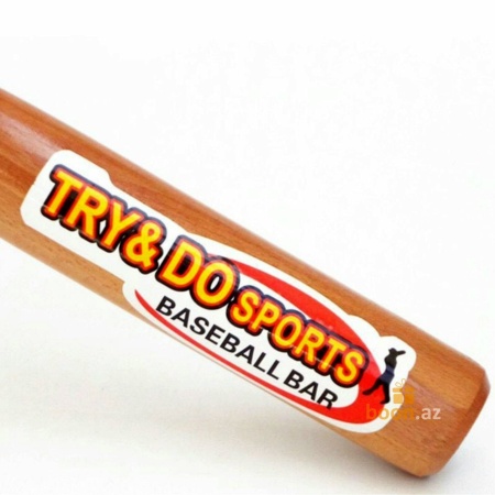 Бейсбольная бита 52 см (деревянная) Baseball bat Try&do sports